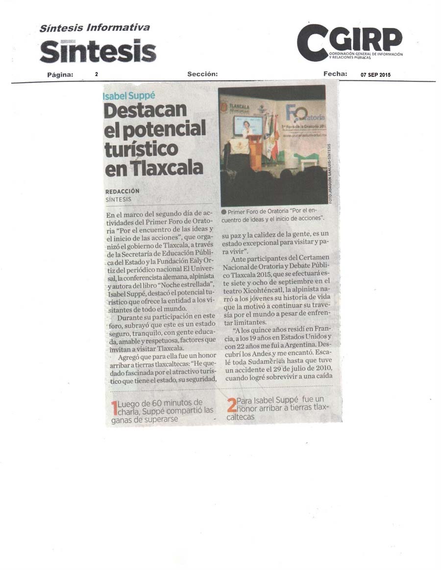 Nota de Prensa