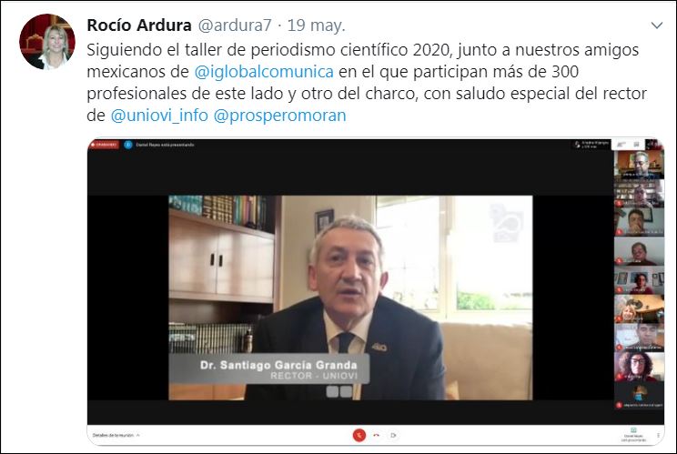 EXITOSO FUE EL TALLER DE PERIODISMO CIENTÍFICO